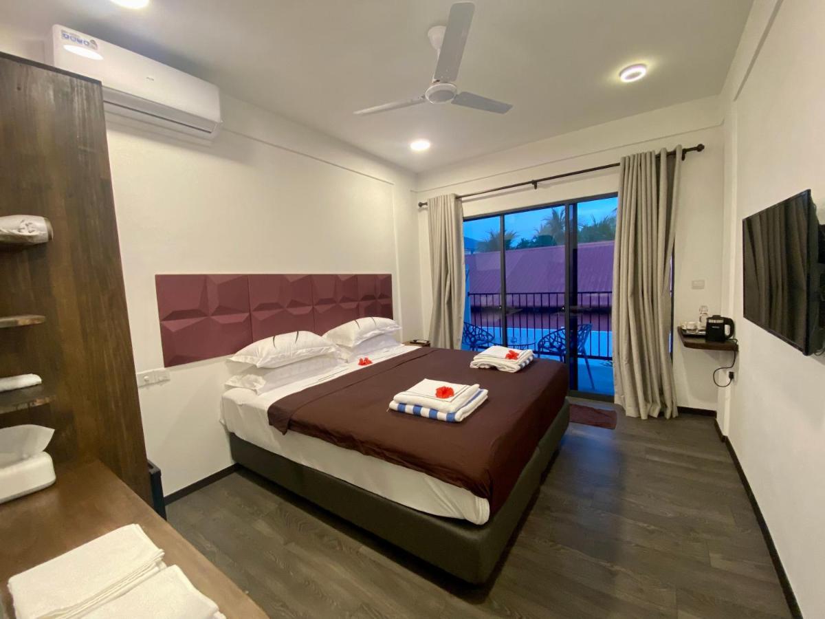 Chillax Thoddoo Hotell Exteriör bild