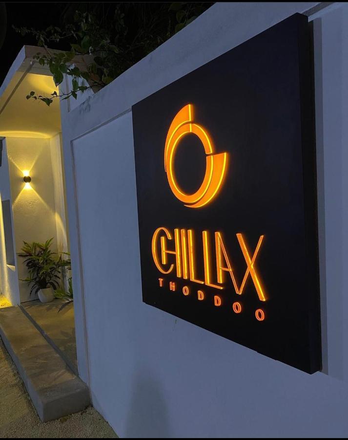 Chillax Thoddoo Hotell Exteriör bild