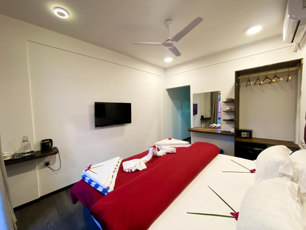 Chillax Thoddoo Hotell Exteriör bild